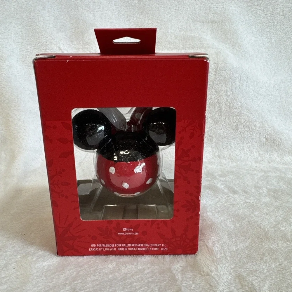 Disney Hallmark Minnie Mouse Christmas Tree Ornament Decoration New‎ in Box